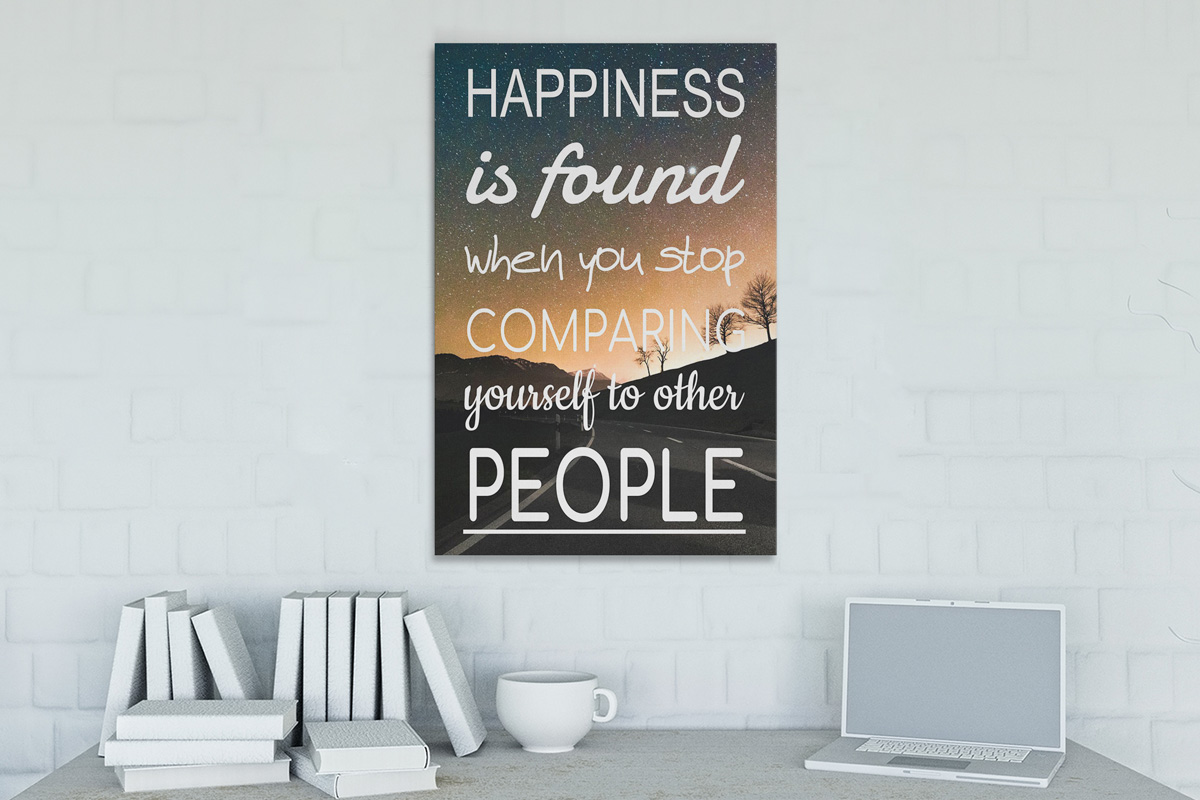 Πίνακες - Happiness is found quote — εικόνα 5 από 8