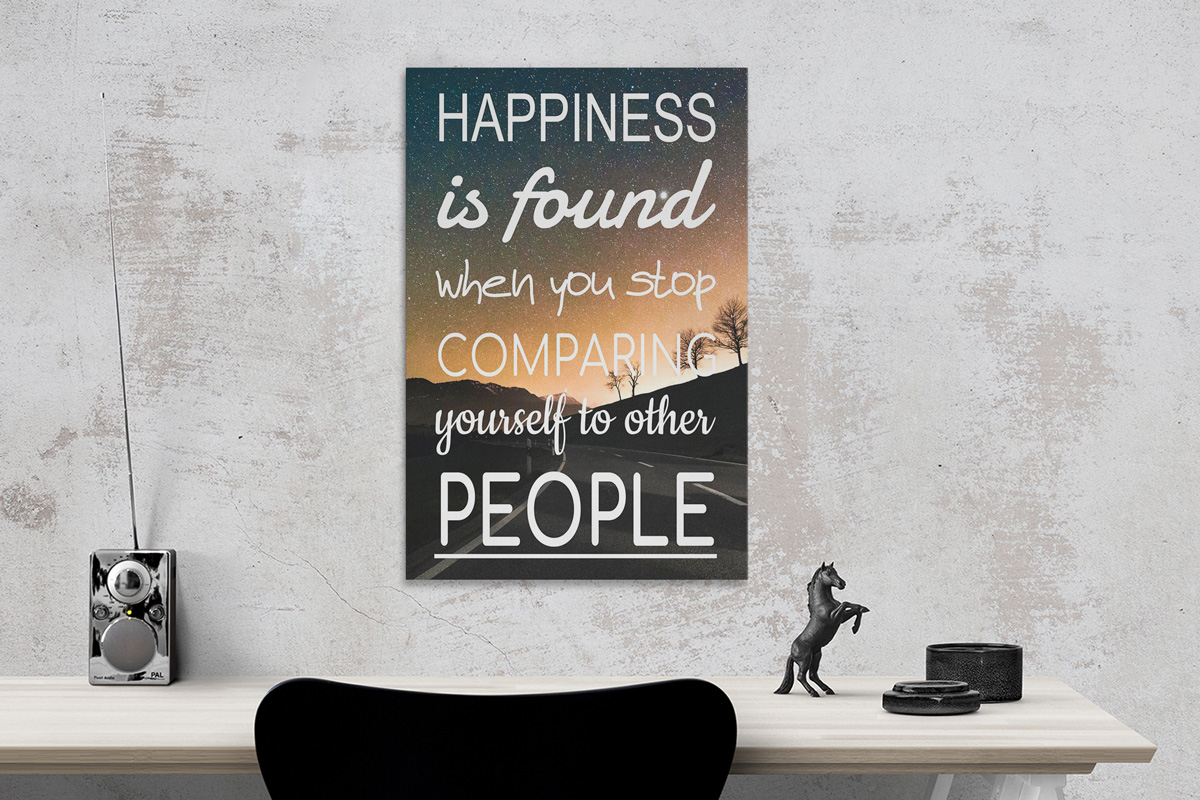 Πίνακες - Happiness is found quote — εικόνα 6 από 8