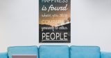 Πίνακες - Happiness is found quote — εικόνα 3 από 8