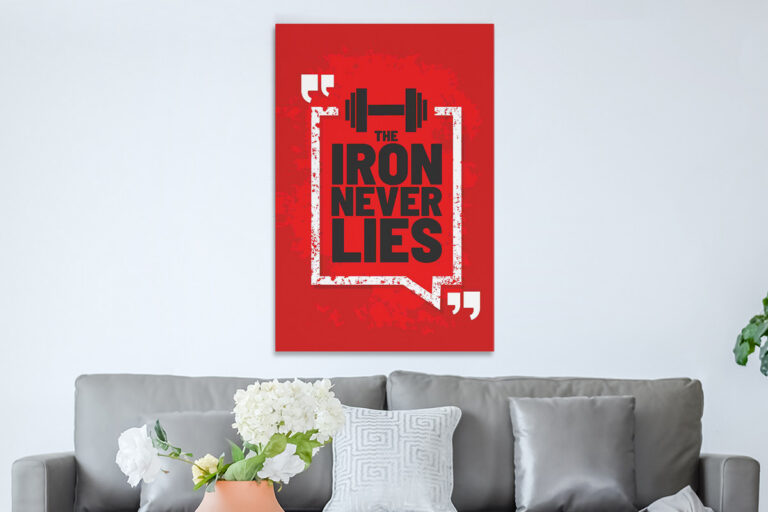 Πίνακες - The iron never lies — εικόνα 1 από 8 Πίνακες - The iron never lies — εικόνα 1 από 8