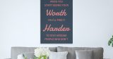 Πίνακες - When you start seeing your worth quote — εικόνα 1 από 8