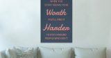 Πίνακες - When you start seeing your worth quote — εικόνα 5 από 8