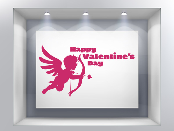 Αγίου Βαλεντίνου - Ο Έρως με τόξο και Happy Valentines Day — εικόνα 2 από 6