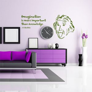 Motivational - Inspiring - Imagination is more important than knowledge — εικόνα 1 από 6