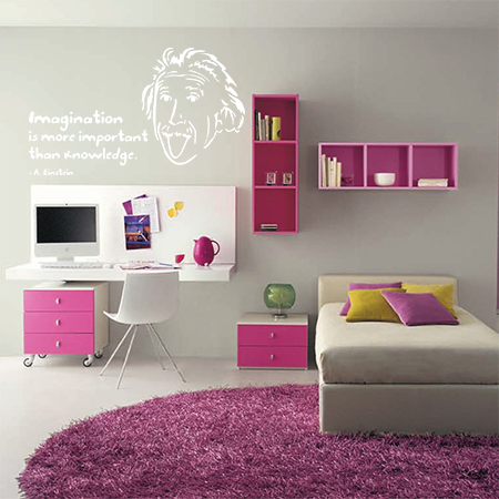 Motivational - Inspiring - Imagination is more important than knowledge — εικόνα 4 από 6