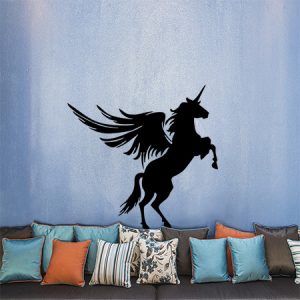 Αυτοκόλλητα Τοίχου - Ο Πήγασος με σηκωμένα πόδια — εικόνα 1 από 6
