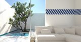 Line Αrt - Μπορντούρα με πλάγιες γραμμές — εικόνα 1 από 6