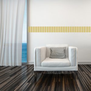 Line Αrt - Μπορντούρα με διακεκομμένες κάθετες γραμμές — εικόνα 1 από 6
