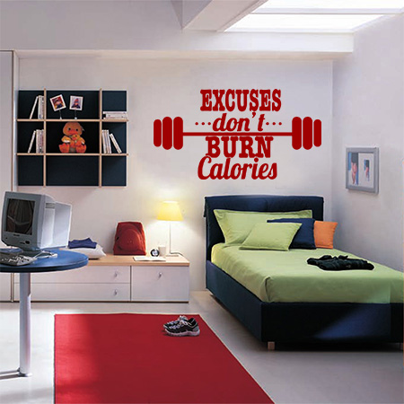 Excuses dont burn calories — εικόνα 1 από 6