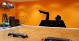 Yoga - Pilates - Κοπέλα γυμνάζεται σε στρώμα — εικόνα 2 από 6