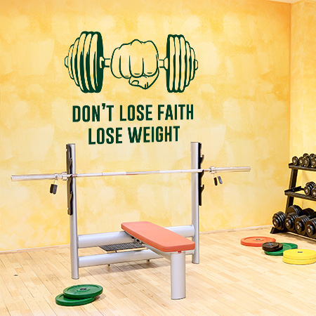 Motivational - Inspiring - Dont lose faith, lose weight — εικόνα 1 από 6