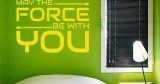 Αυτοκόλλητα Τοίχου - May the force be with you — εικόνα 1 από 6