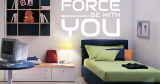 Αυτοκόλλητα Τοίχου - May the force be with you — εικόνα 4 από 6