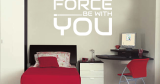 Αυτοκόλλητα Τοίχου - May the force be with you — εικόνα 6 από 6