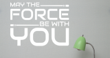 Αυτοκόλλητα Τοίχου - May the force be with you — εικόνα 5 από 6