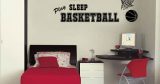 Αυτοκόλλητα Τοίχου - Eat, Sleep, Play Basketball — εικόνα 1 από 6