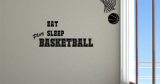 Αυτοκόλλητα Τοίχου - Eat, Sleep, Play Basketball — εικόνα 2 από 6