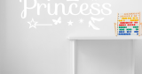 Αυτοκόλλητα Τοίχου - Princess — εικόνα 3 από 6
