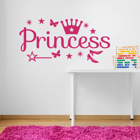 Αυτοκόλλητα Τοίχου - Princess — εικόνα 1 από 6