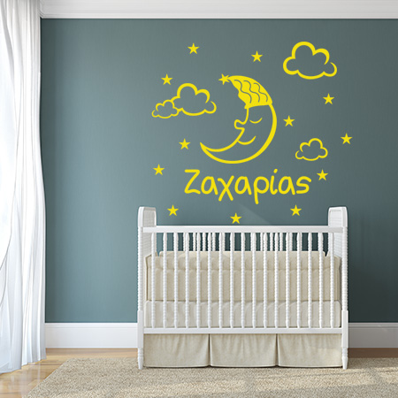 Κοιμισμένο φεγγάρι (βάλε το όνομά σου) — εικόνα 1 από 6