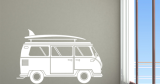 Αυτοκίνητα - Αυτοκόλλητο Τοίχου "Camper Van Ready for Vacation" για Σαλόνι & Δωμάτια 🚐🏄‍♂️ — εικόνα 4 από 6