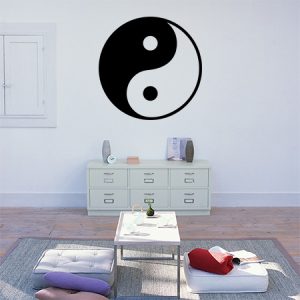 Αυτοκόλλητα Τοίχου - Σύμβολο Yin Yang — εικόνα 1 από 6
