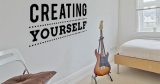 Αυτοκόλλητα Τοίχου - Life is about creating yourself — εικόνα 2 από 6