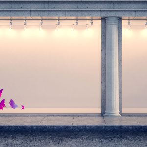 Ανοιξιάτικη βιτρίνα - "Χορός Πεταλούδων – Αυτοκόλλητο Βιτρίνας με 20 Πολύχρωμες Πεταλούδες" 🦋🌈 — εικόνα 1 από 4